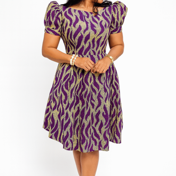 The Royal Jacquard Dress